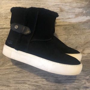 Black Suede UGG Boots